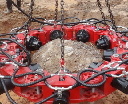 Drillmaster 8 Cylinder Pile Breaker